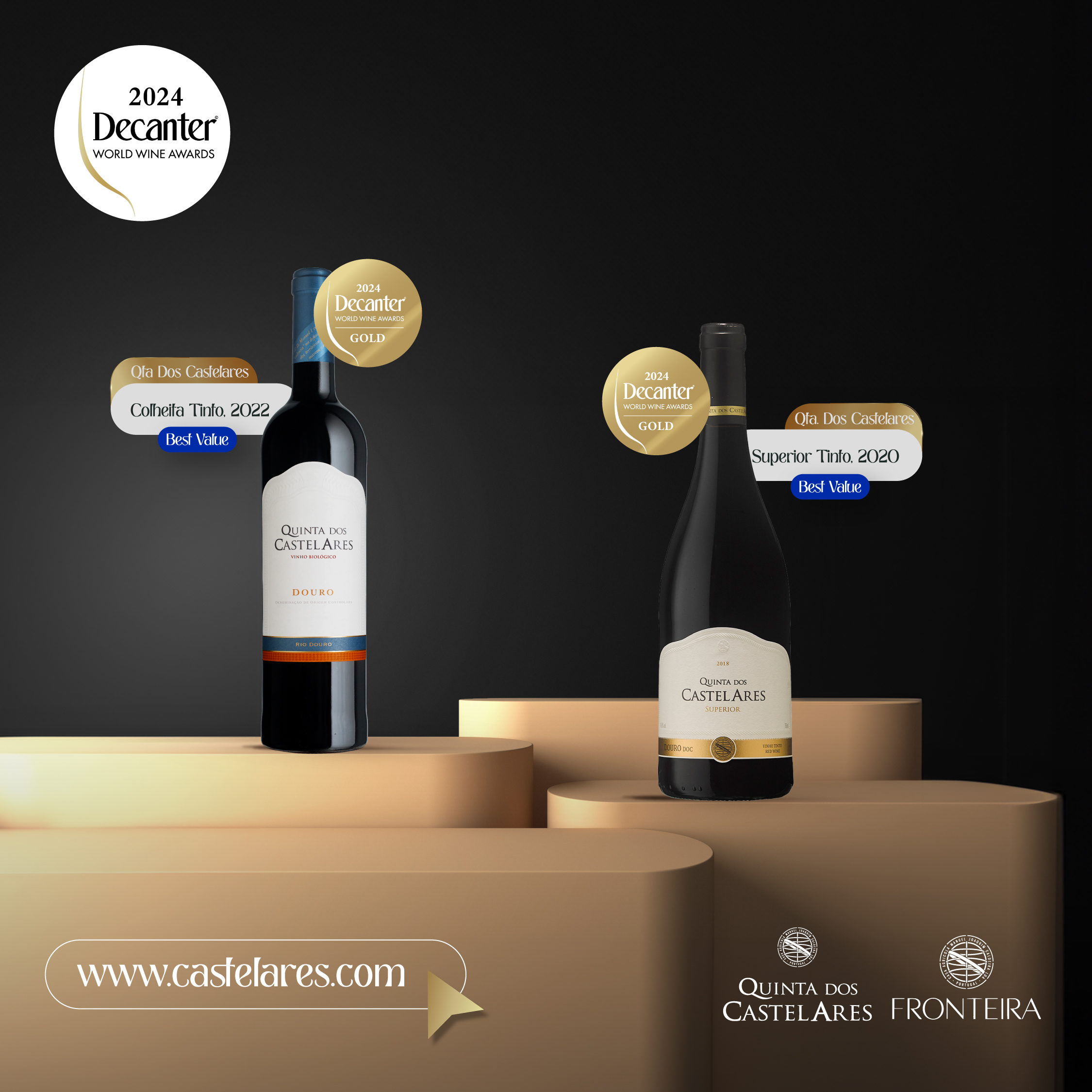 Casa Agrícola Manuel Joaquim Caldeira Conquista mais 10 Medalhas no Decanter World Wine Awards 2024